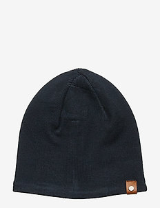 NMMMARIO REV KNIT  HAT - DARK SAPPHIRE