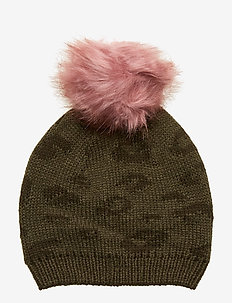 NKFMAYA KNIT  HAT - ROSIN