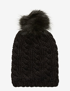 NKFMASAR KNIT HAT - BLACK