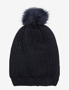 NKMMASAR KNIT HAT - DARK SAPPHIRE