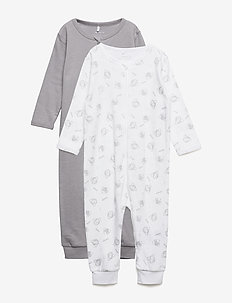 NBNNIGHTSUIT 2P ZIP ALLOY NOOS - ALLOY