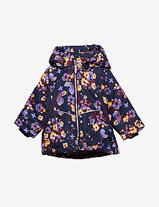 NMFMAXI JACKET BUTTERFLY - DARK SAPPHIRE