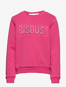 NKFNOALLE LS O NECK SWEAT BRU BOX - FUCHSIA PURPLE