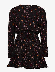 NKFOLYMPIANA LS DRESS - BLACK