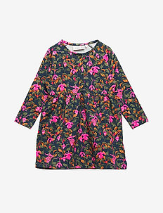 NMFLIRA SWE DRESS UNB - DARK SAPPHIRE