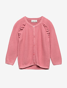 NBFOSINI LS KNIT CARD - DUSTY ROSE