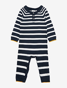 NBMNATUT LS KNIT SUIT - DARK SAPPHIRE