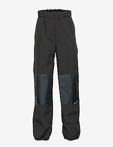 NKNALFA PANT SOLID  1FO - BLACK