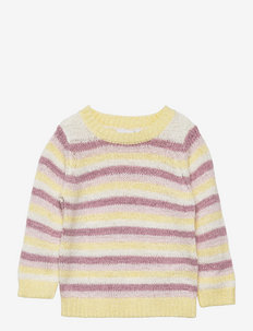 NMFTIMILLE LS KNIT - pulls - double cream