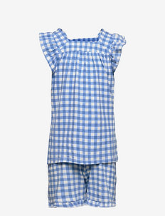 NKFFRANI NIGHT SET - pyjamassæt - vista blue