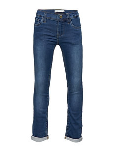 NKMTHEO DNMTHAYER 3228 SWE PANT - jeans - dark blue denim