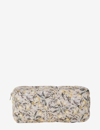 NBNFREY QUILTED TOILET BAG - torba na przybory toaletowe - crystal gray