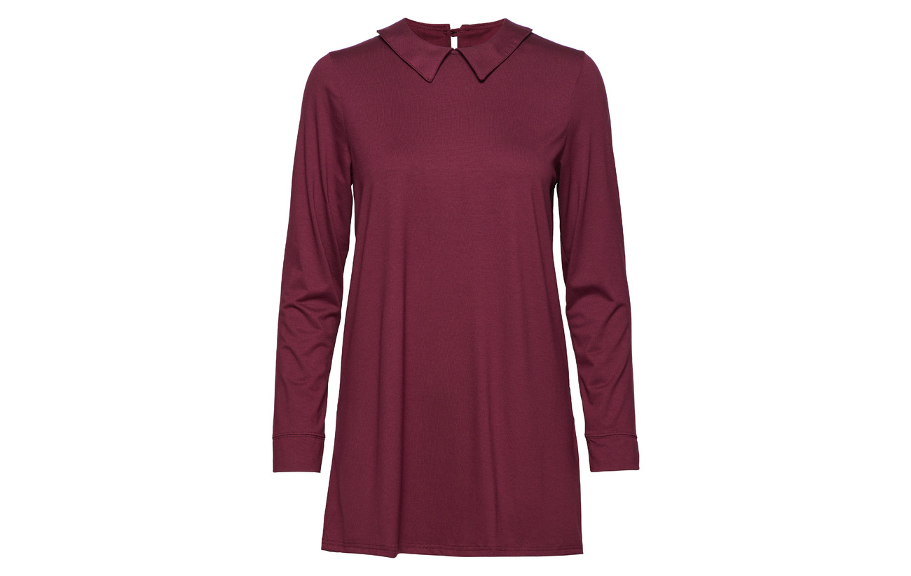 Nanso Metka Ladies Viscose Burgundy 5 95 Elastane Tunic BBFwp