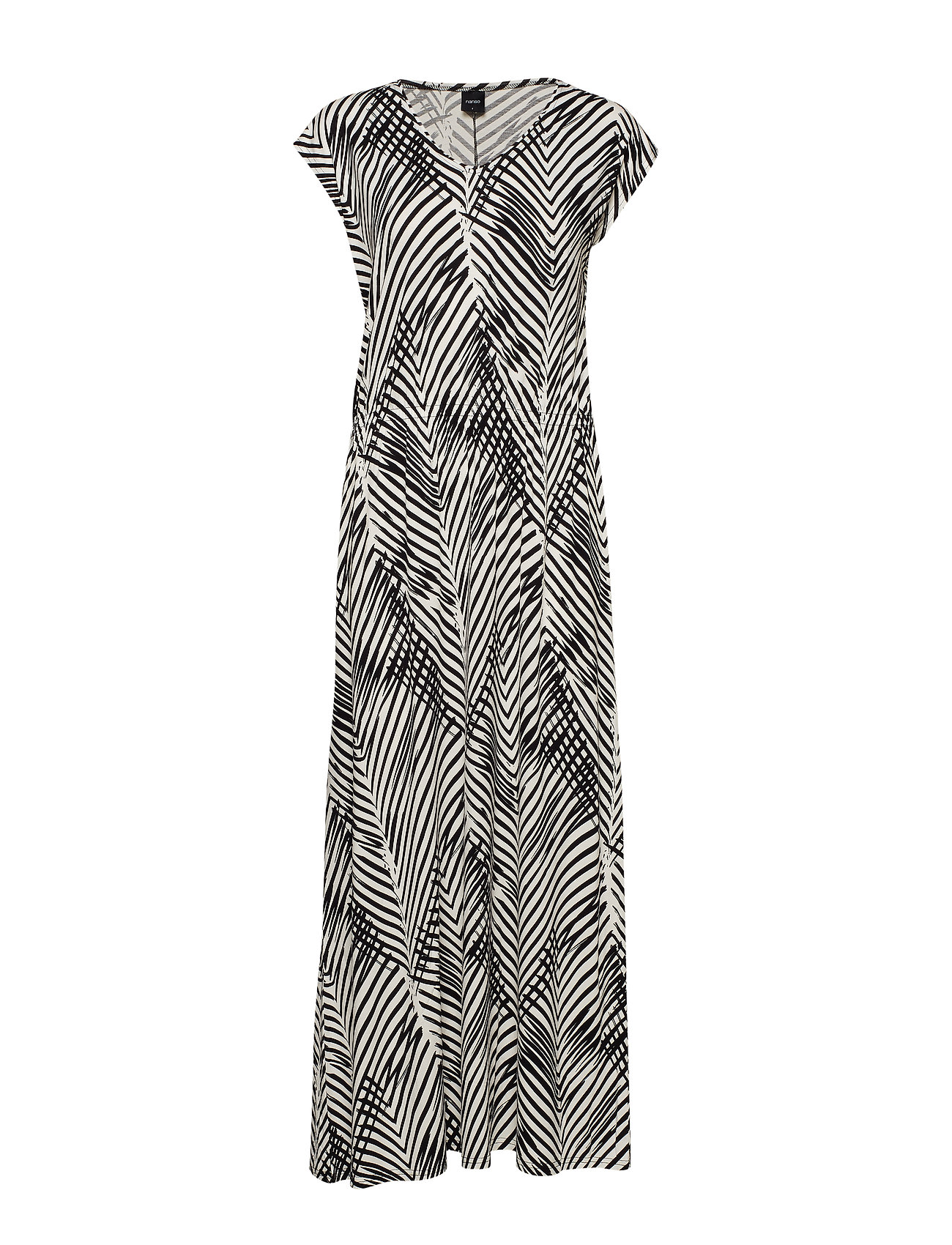 Ladies Dress Sembra Maxi Galajurk Multipatroon Nanso nanso kopen in de aanbieding