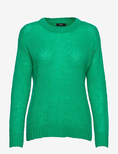Ladies knit sweater, Tua - trøjer - green