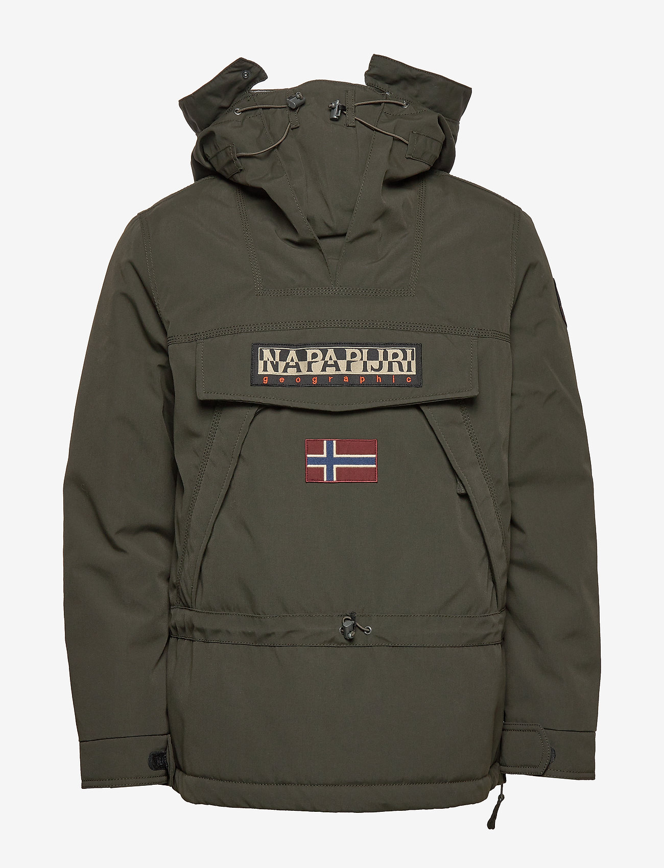 napapijri hoodie green