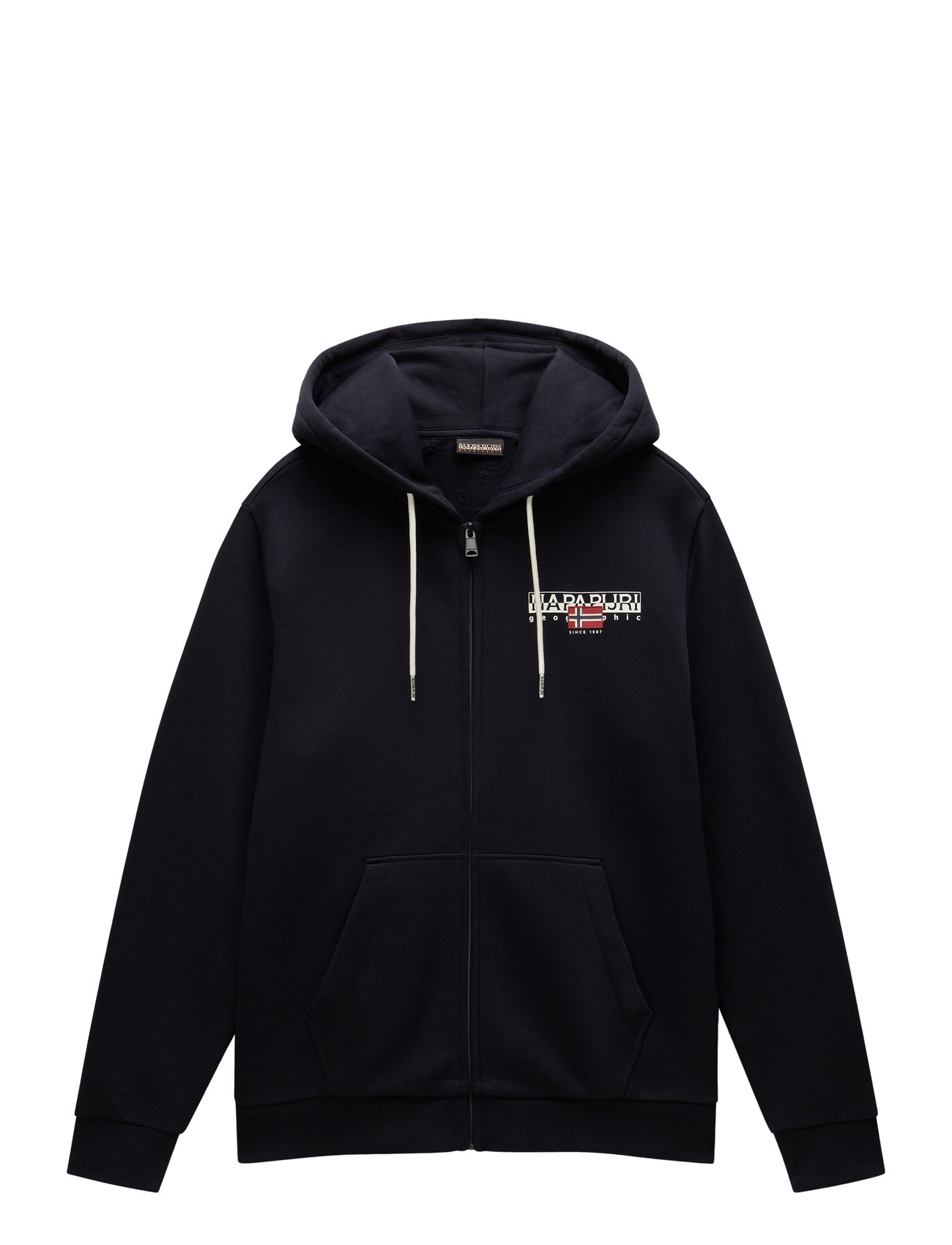 Napapijri Aylmer Winter Full-Zip Hoodie Svart