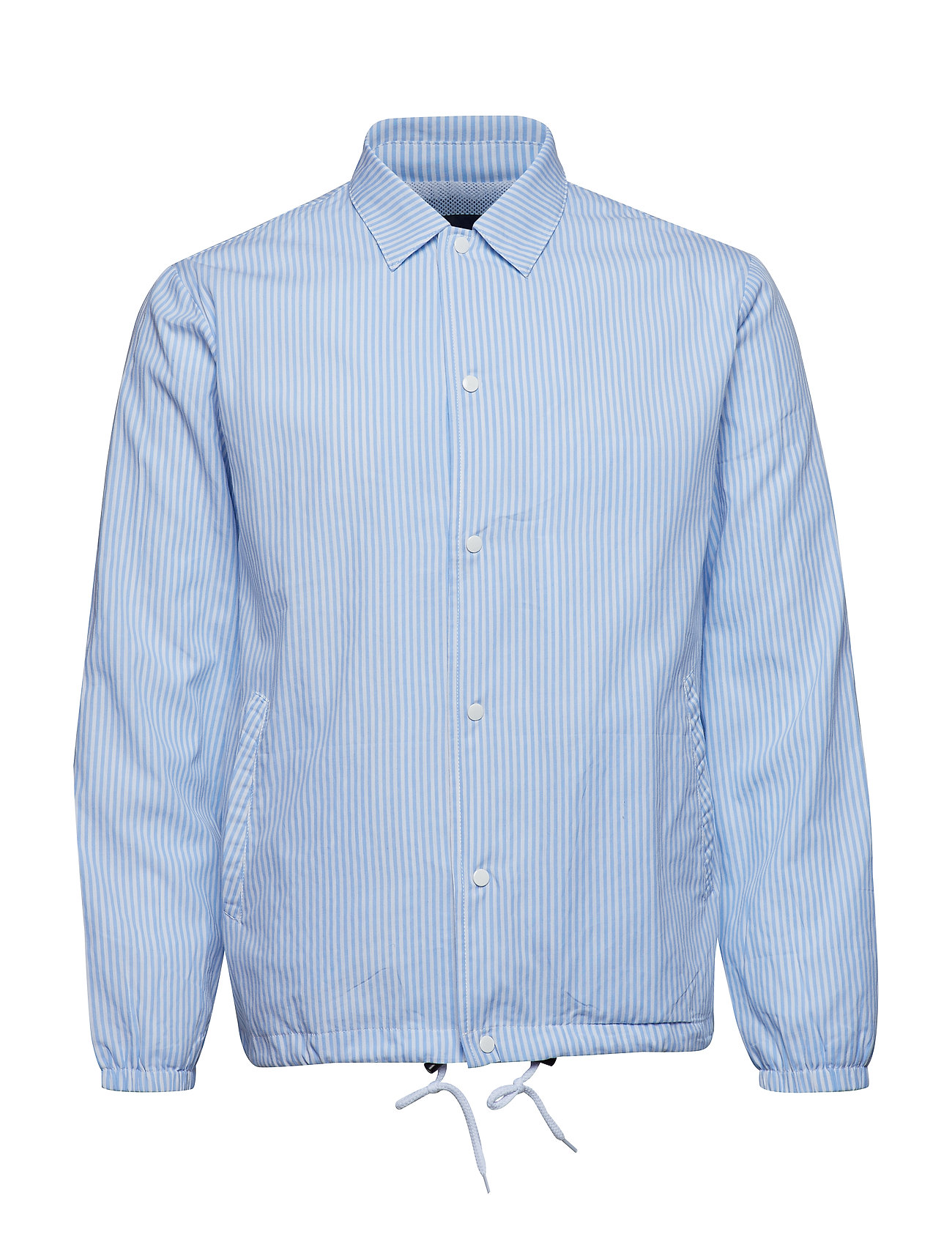 Striped Coach Jacket Dun Jack Blauw Native North native north kopen in de aanbieding Striped Coach Jacket Dun Jack Blauw Native North native north kopen in de aanbieding