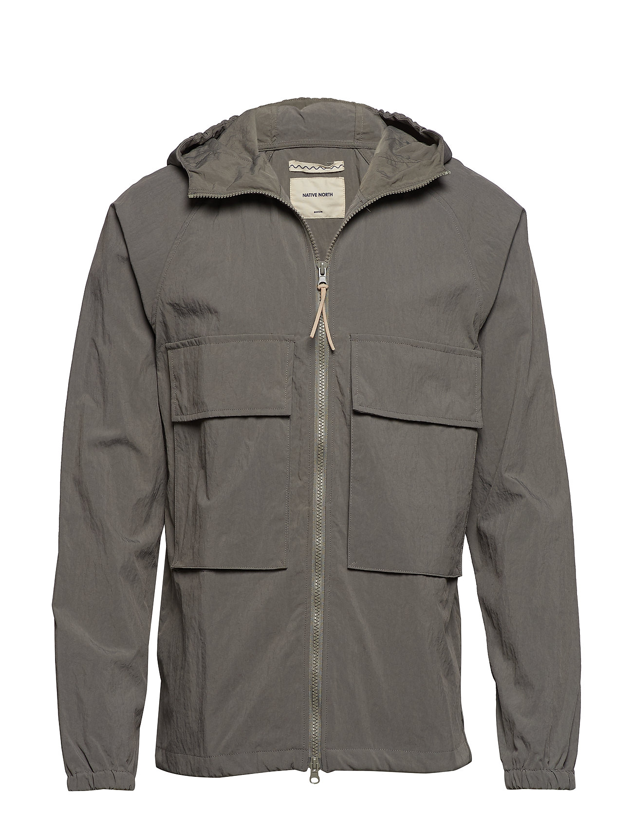 Hooded Windbraker Jacket Dun Jack Groen Native North native north kopen in de aanbieding Hooded Windbraker Jacket Dun Jack Groen Native North native north kopen in de aanbieding