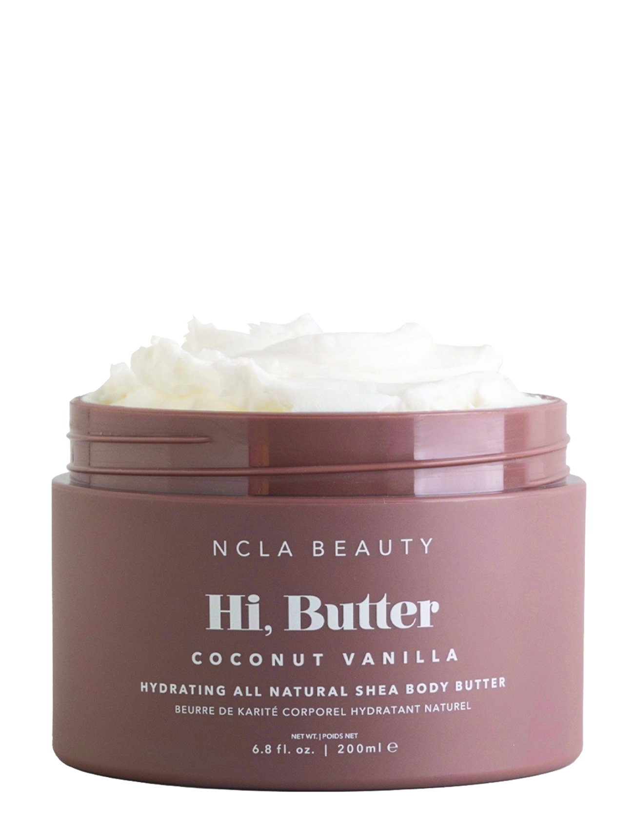 NCLA Beauty Hi, Butter Coconut Vanilla Body Butter Nude