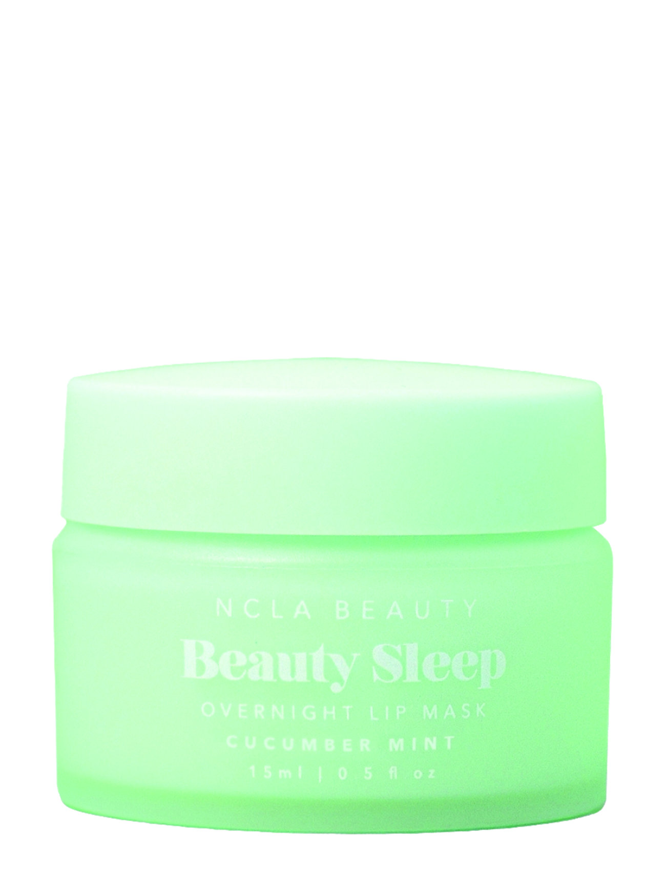 Beauty Sleep Lip Mask - Cucumber Mint Läppbehandling Nude NCLA Beauty