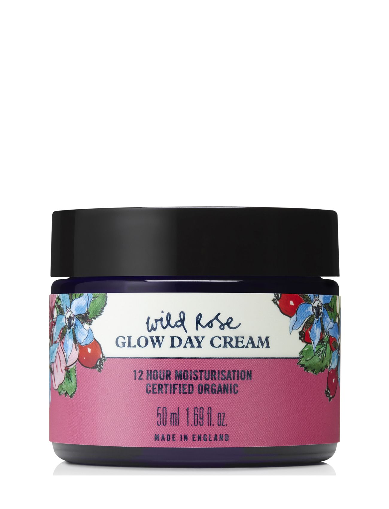 Wild Rose Glow Moisturiser Beauty WOMEN Skin Care Face Day Creams Nude Neal's Yard Remedies