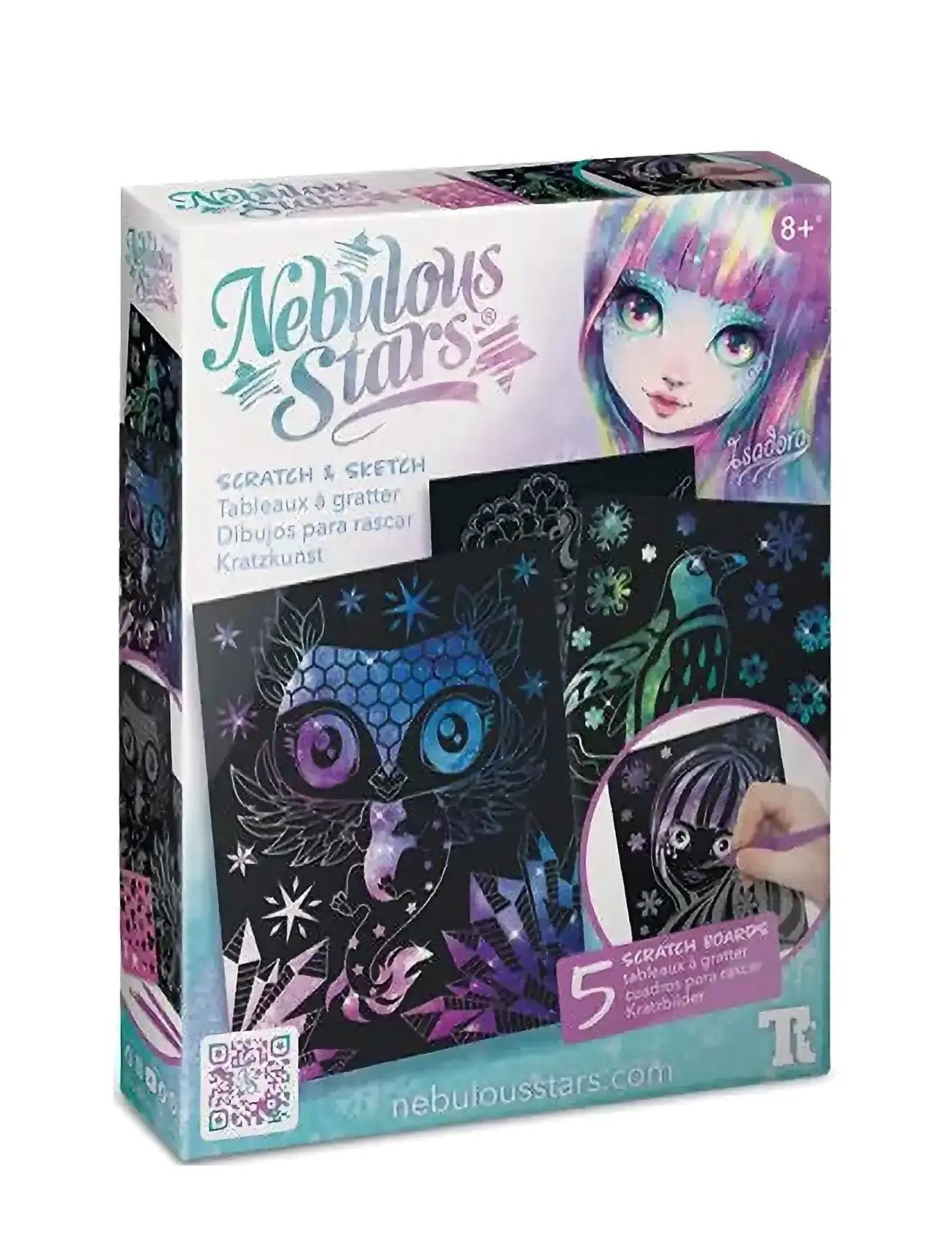 Nebulous Stars Scratch & Sketch Toys Creativity Drawing & Crafts Craft Craft Sets Green Nebulous Stars
