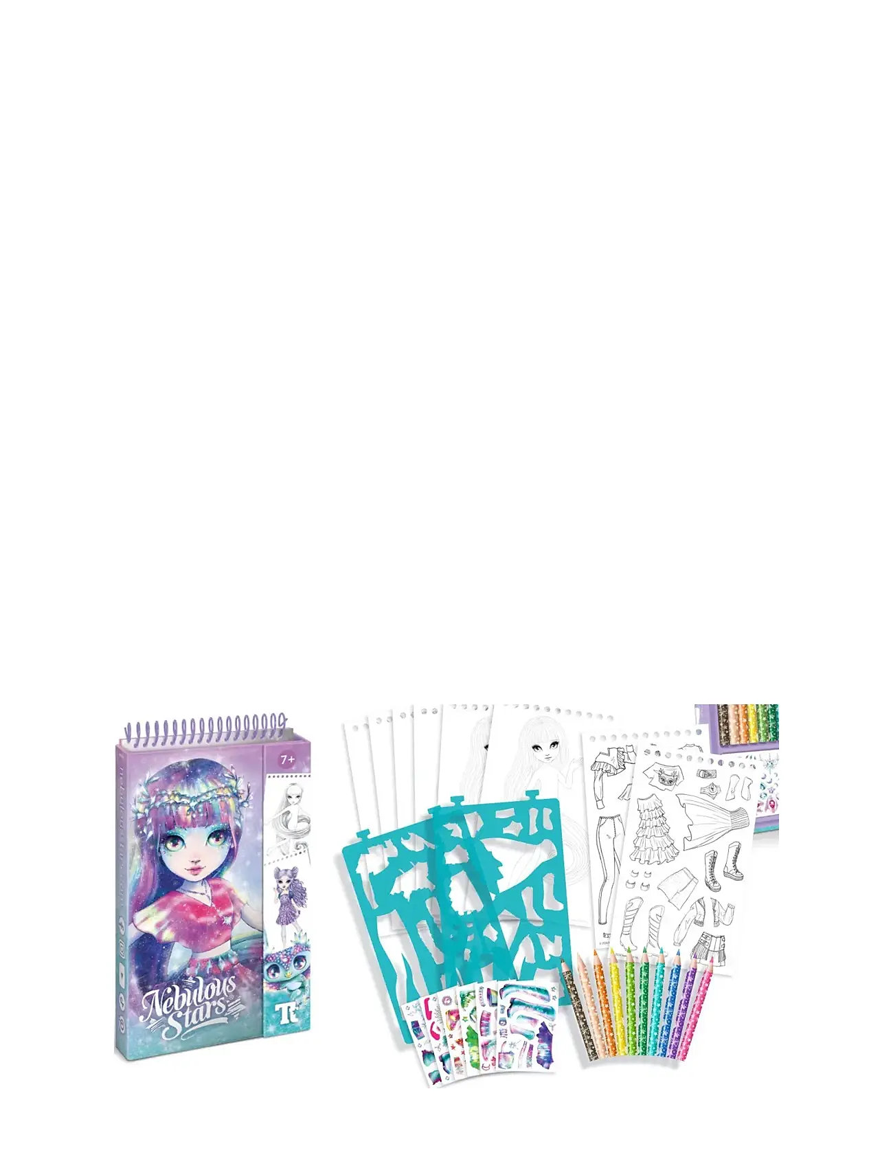 Nebulous Stars Designer-To-Go Isadora Toys Creativity Drawing & Crafts Drawing Coloring & Craft Books Multi/patterned Nebulous Stars
