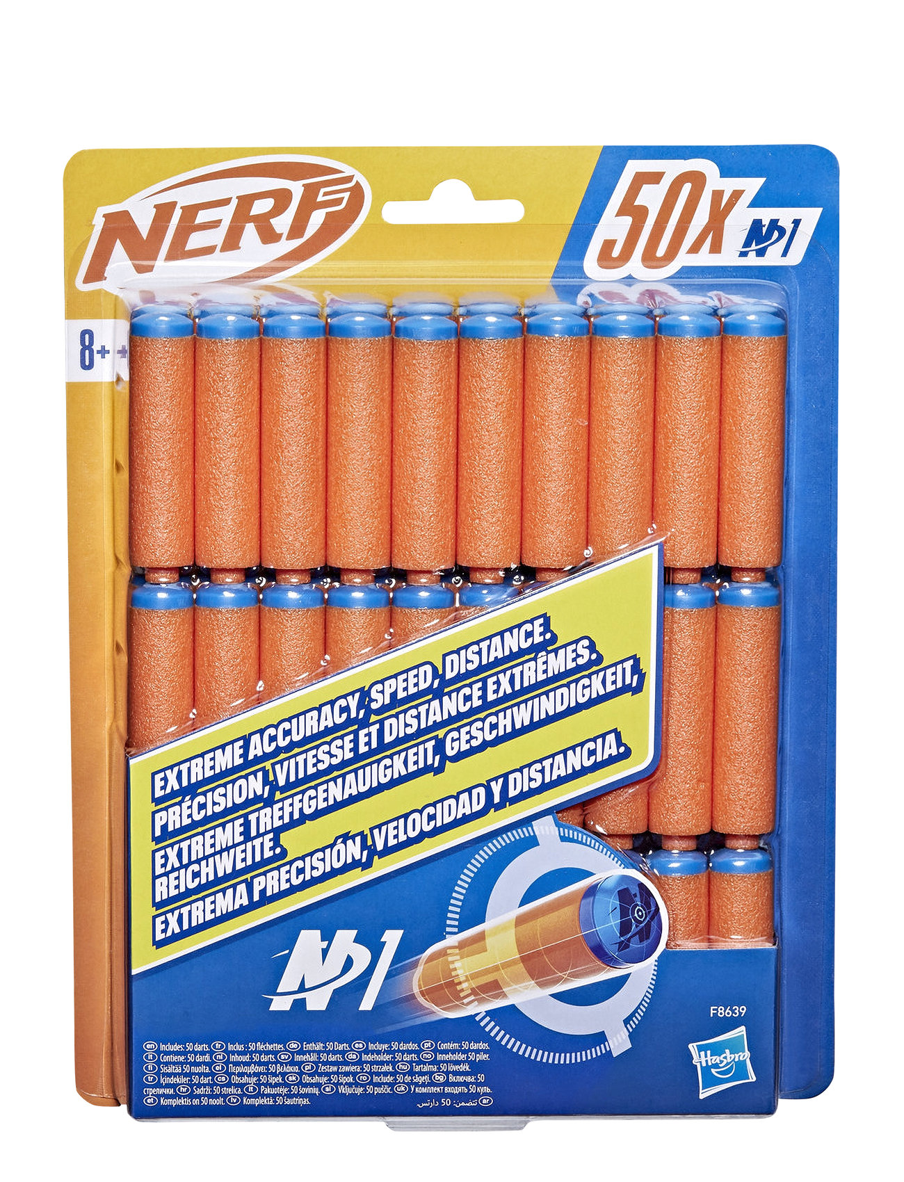 Nerf N Series N1-Darts 50X Multi/patterned