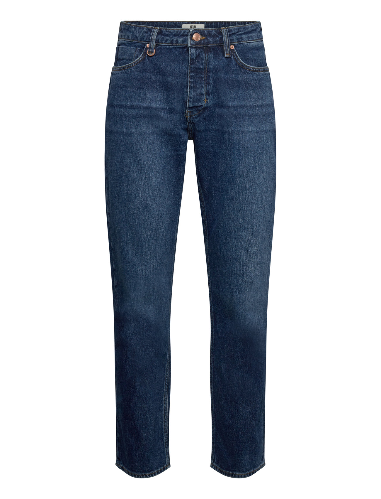 NEUW Ray Straight Trinity Mid Indigo Navy - 33x34 - Herren