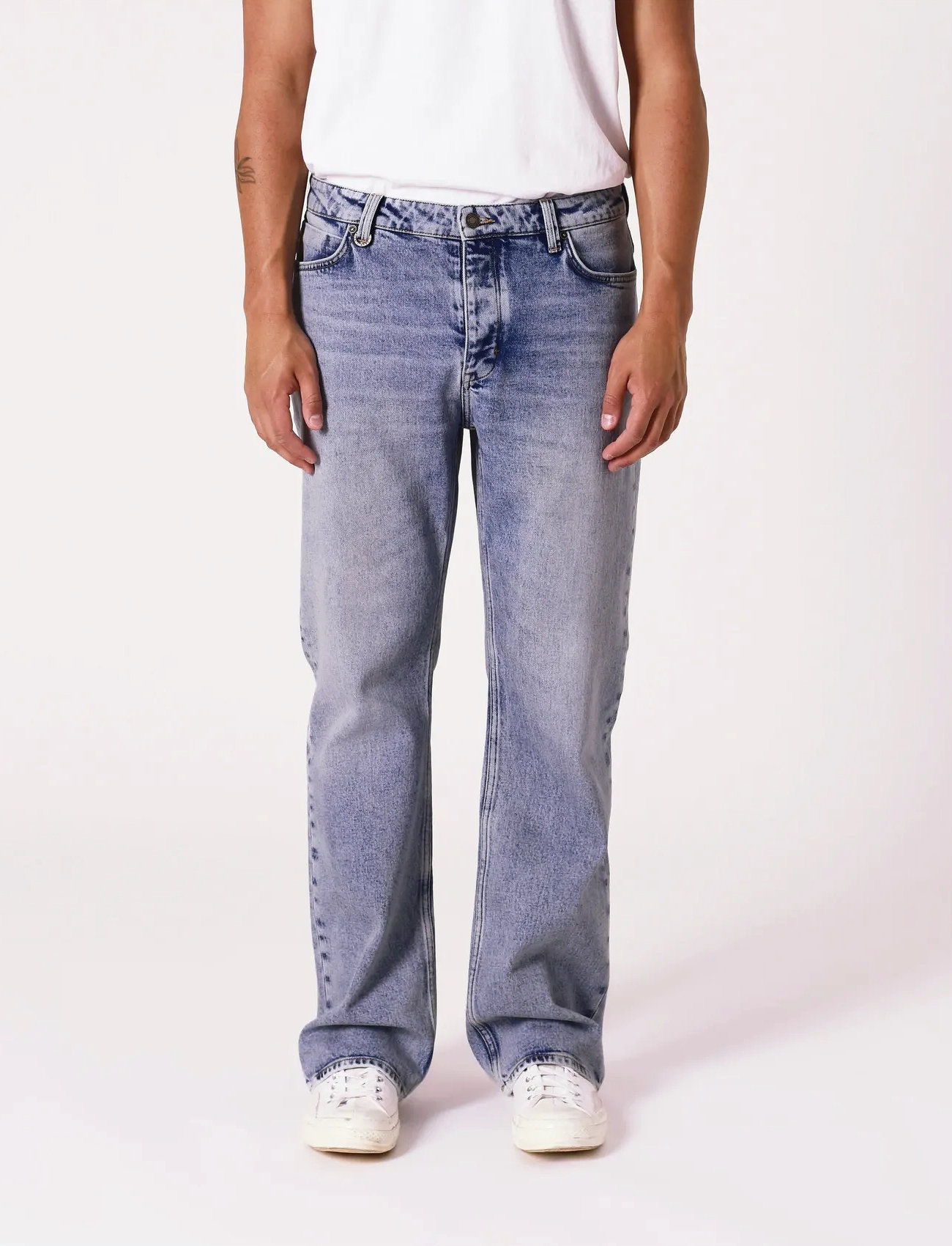 NEUW Julian Flare Villadark Vintage Indigo, 33 x 34, Blue, Jeans > Almindelige, Herre