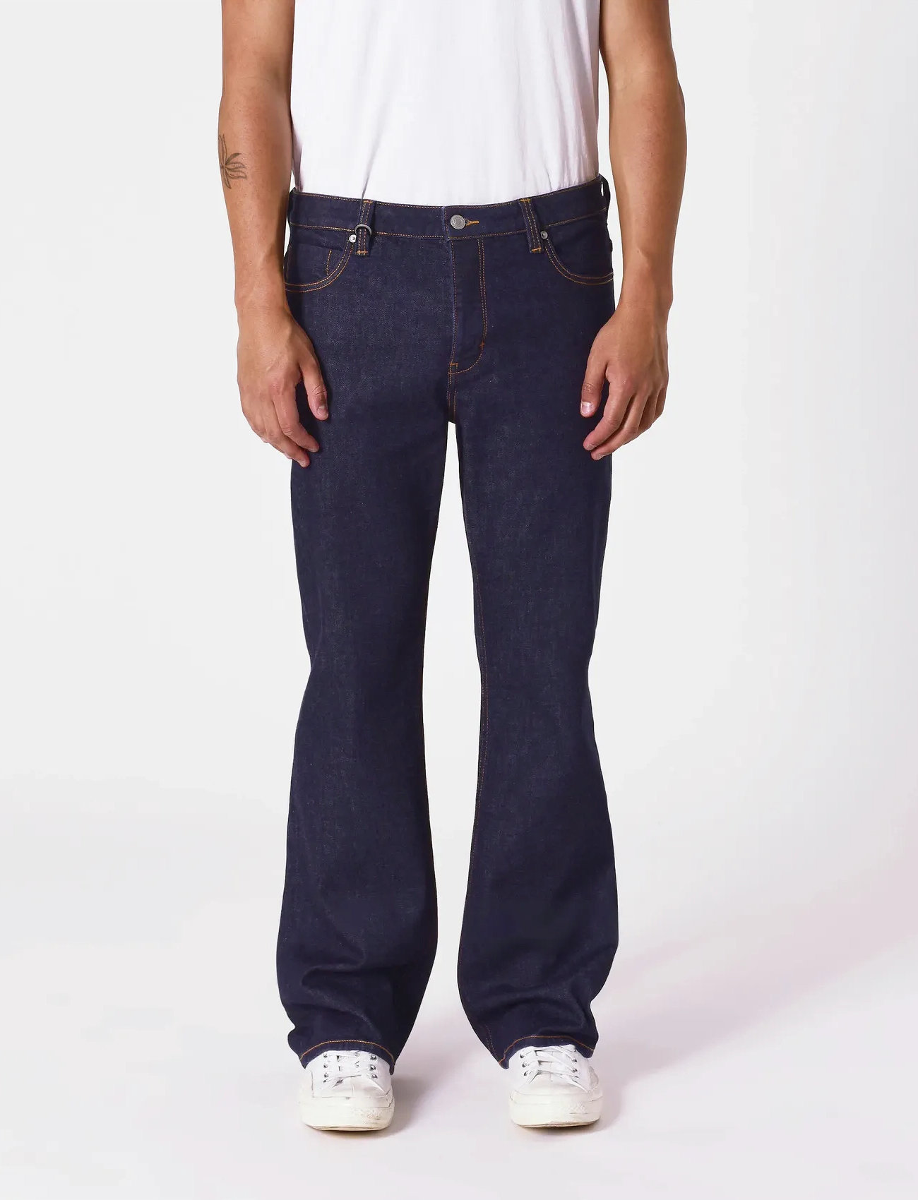 NEUW Julian Flare Crudoindigo, 34 x 34, Blue, Jeans > Tapered, Herre