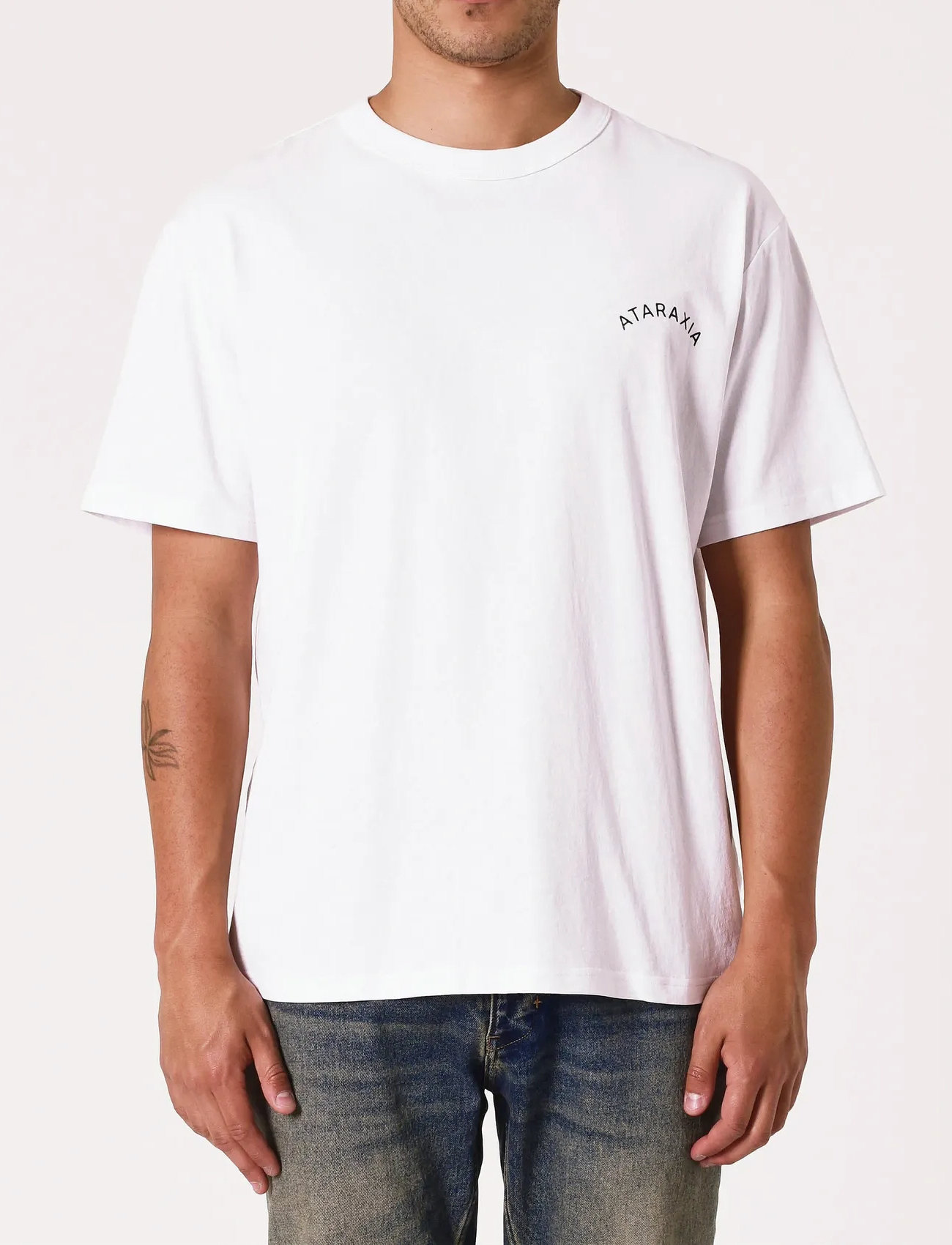 NEUW Balance Teewhite, L, White, T-Shirts > Kortærmede, Herre
