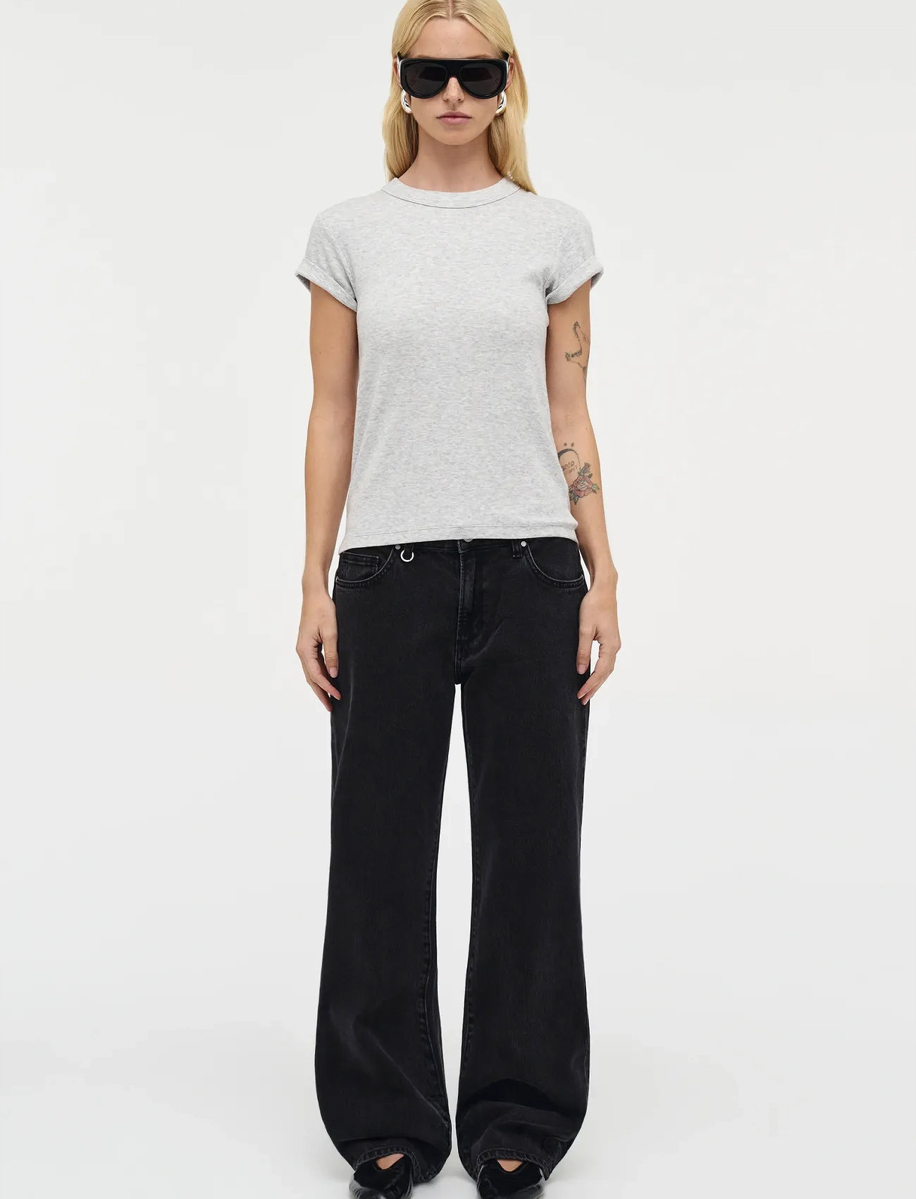 NEUW Daria Boyfriend French Blackwashed Black, 24 x 30, Black, Jeans > Boyfriend-Jeans, Dame