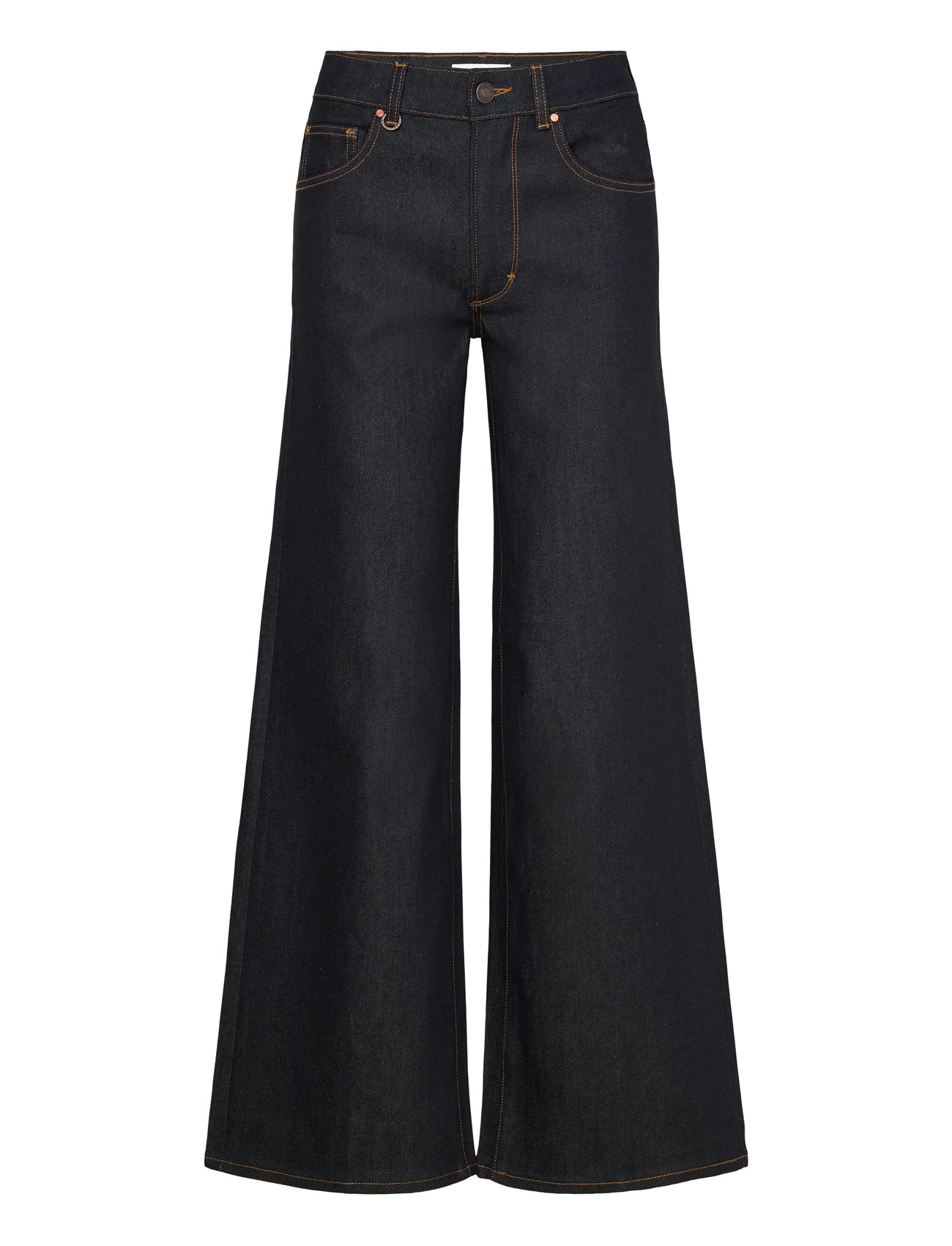 NEUW Eva Wide Resonate Raw Indigo Schwarz - 29x32 - Damen