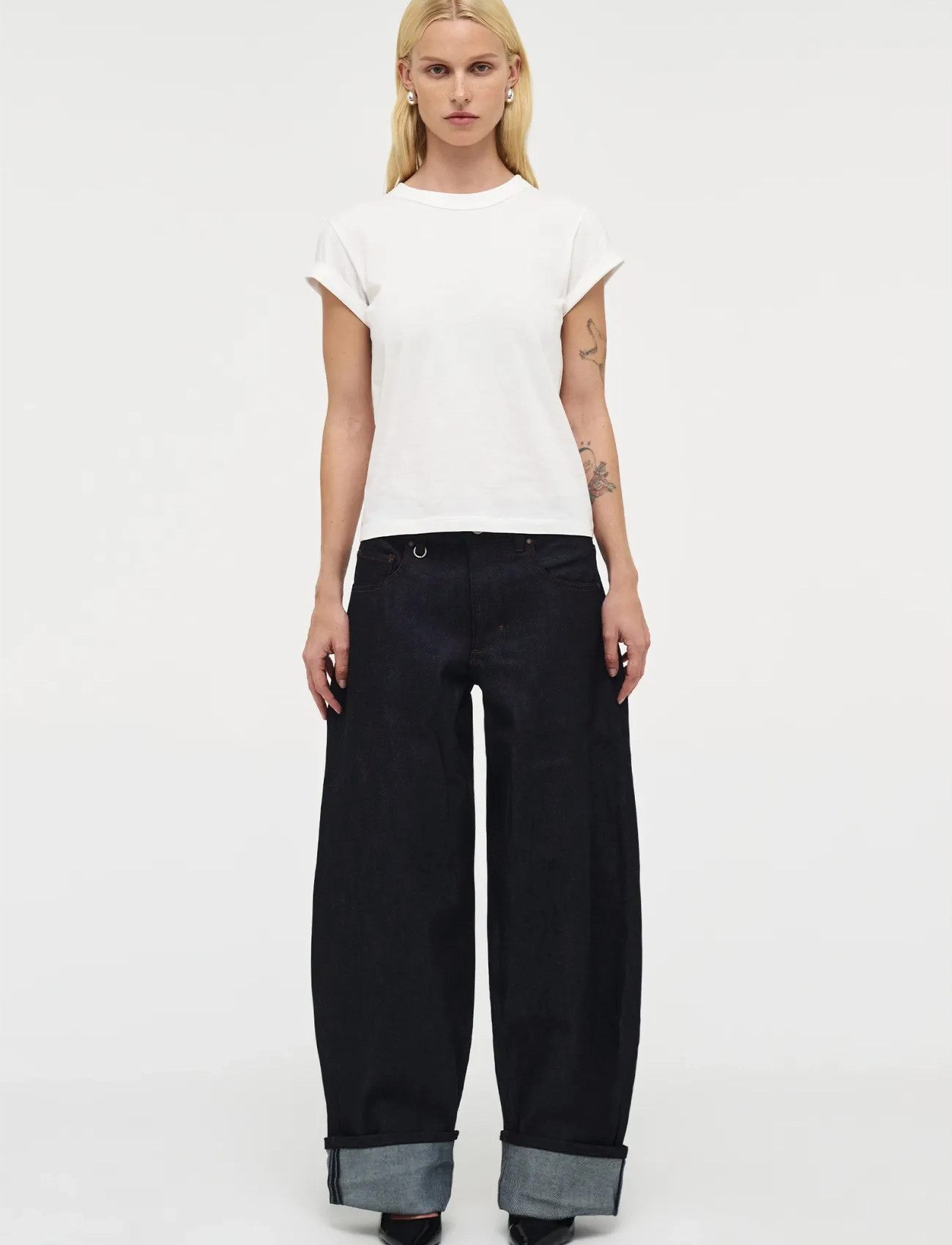 NEUW Nancy Barrel Resonaterinse Denim, 25, Blue, Jeans > Barrel Jeans, Dame