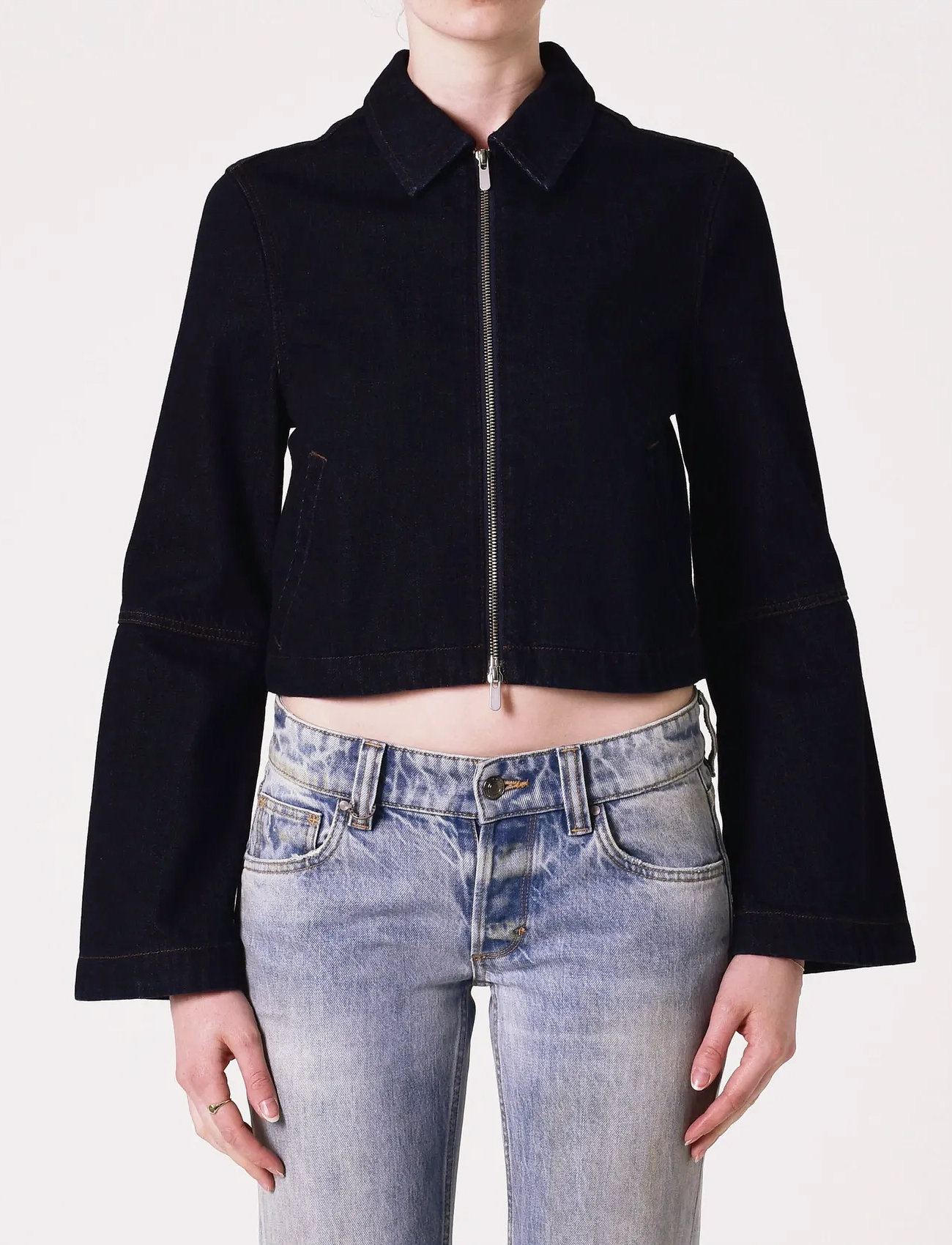 NEUW Rena Jacketdark Indigo, S, Navy, Jakker > Denim, Dame