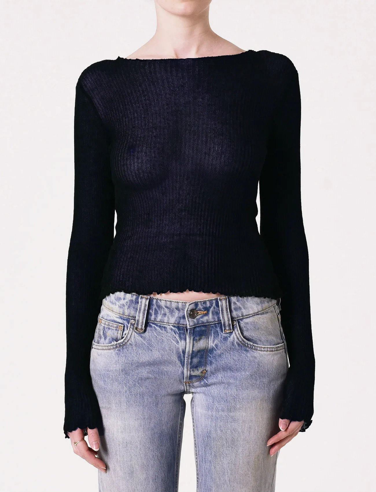 NEUW New Zadiedark Navy, S, Navy, Strik > Trøjer, Dame