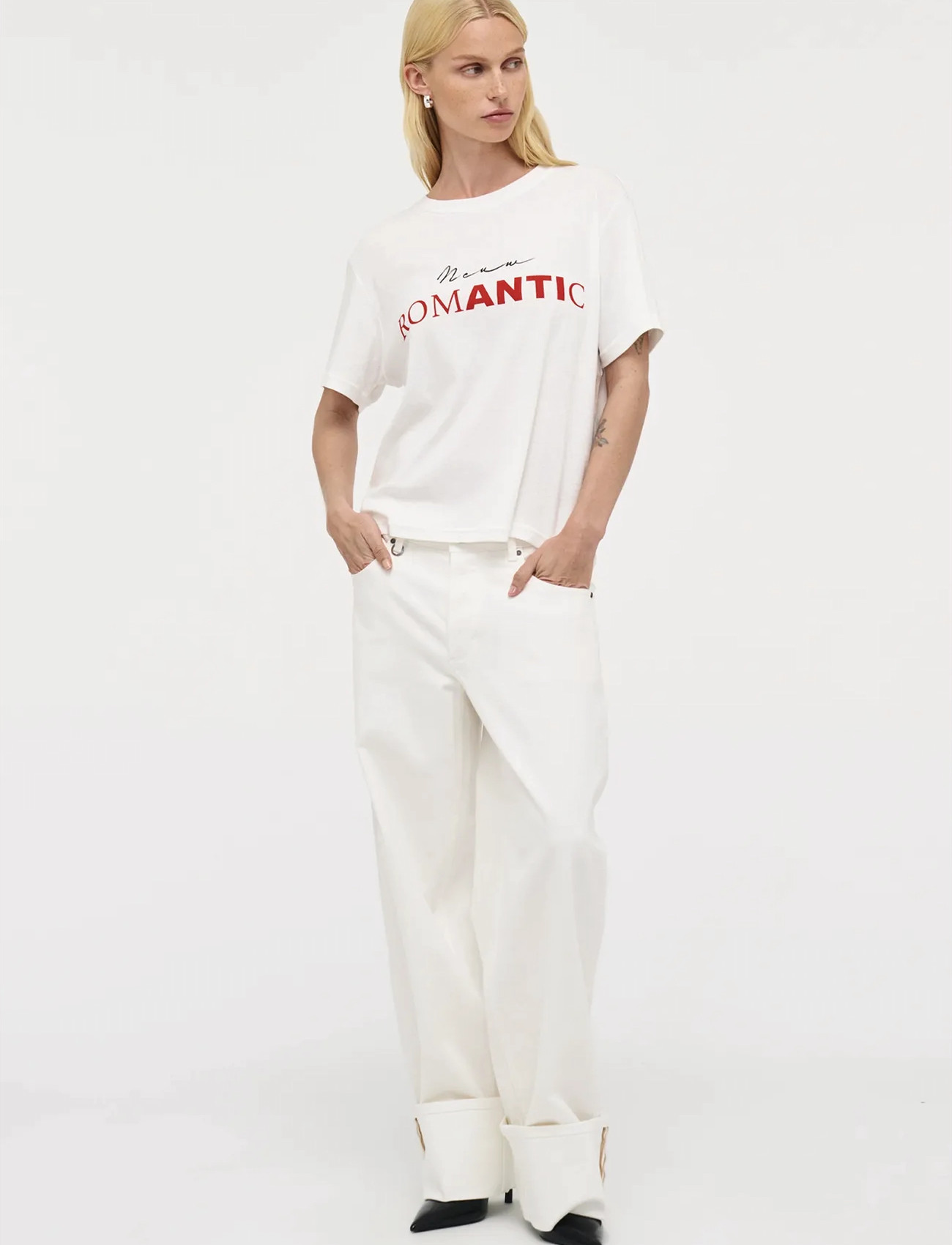 NEUW Nancy Barrel Whitewhite, 25, White, Jeans > Vidde, Dame
