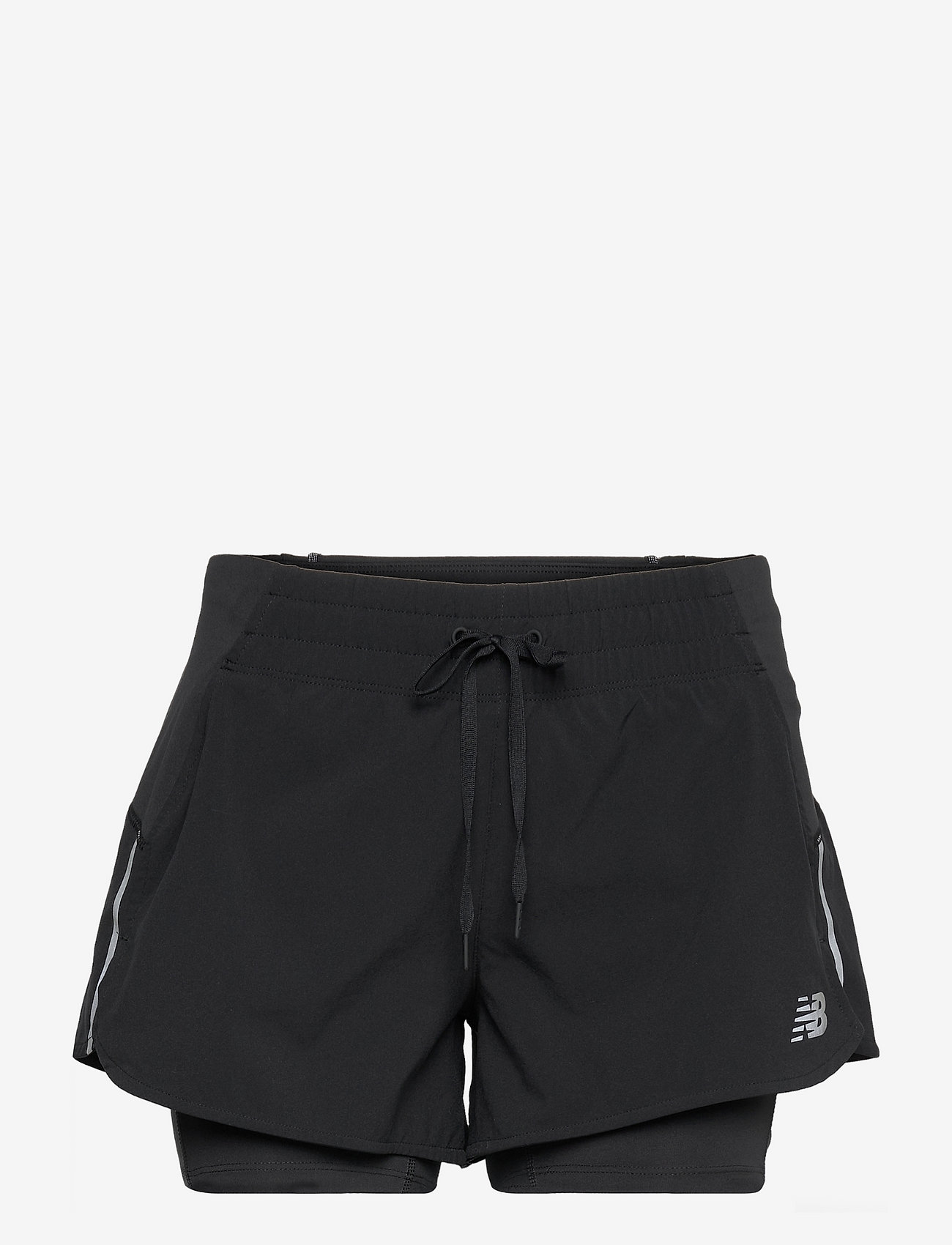 new balance polyester shorts