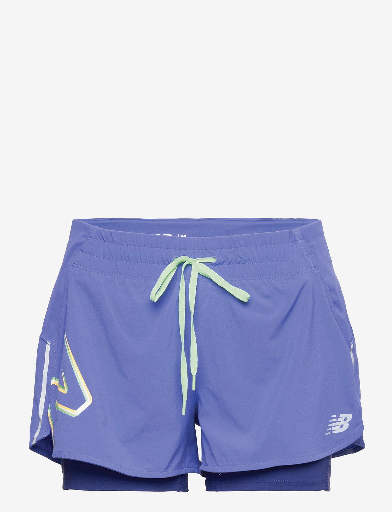 Balance Printed Impact Run 2in1 Short 