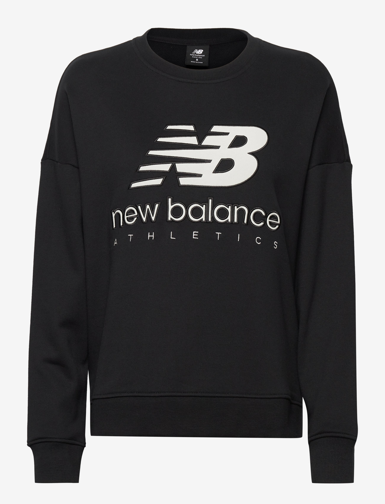 nb athletics fleece crew