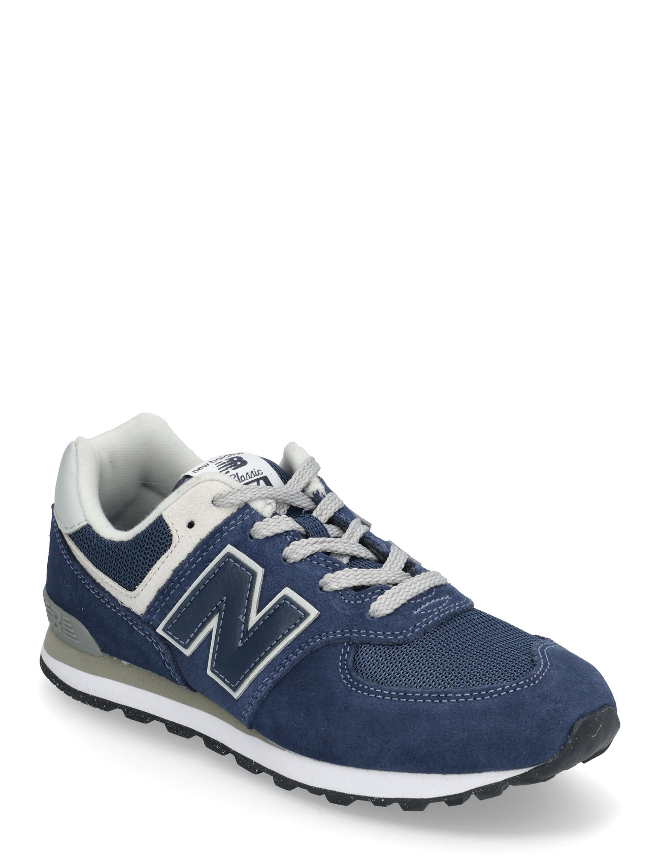 New Balance New Balance 574 Kids Lace Marinblå