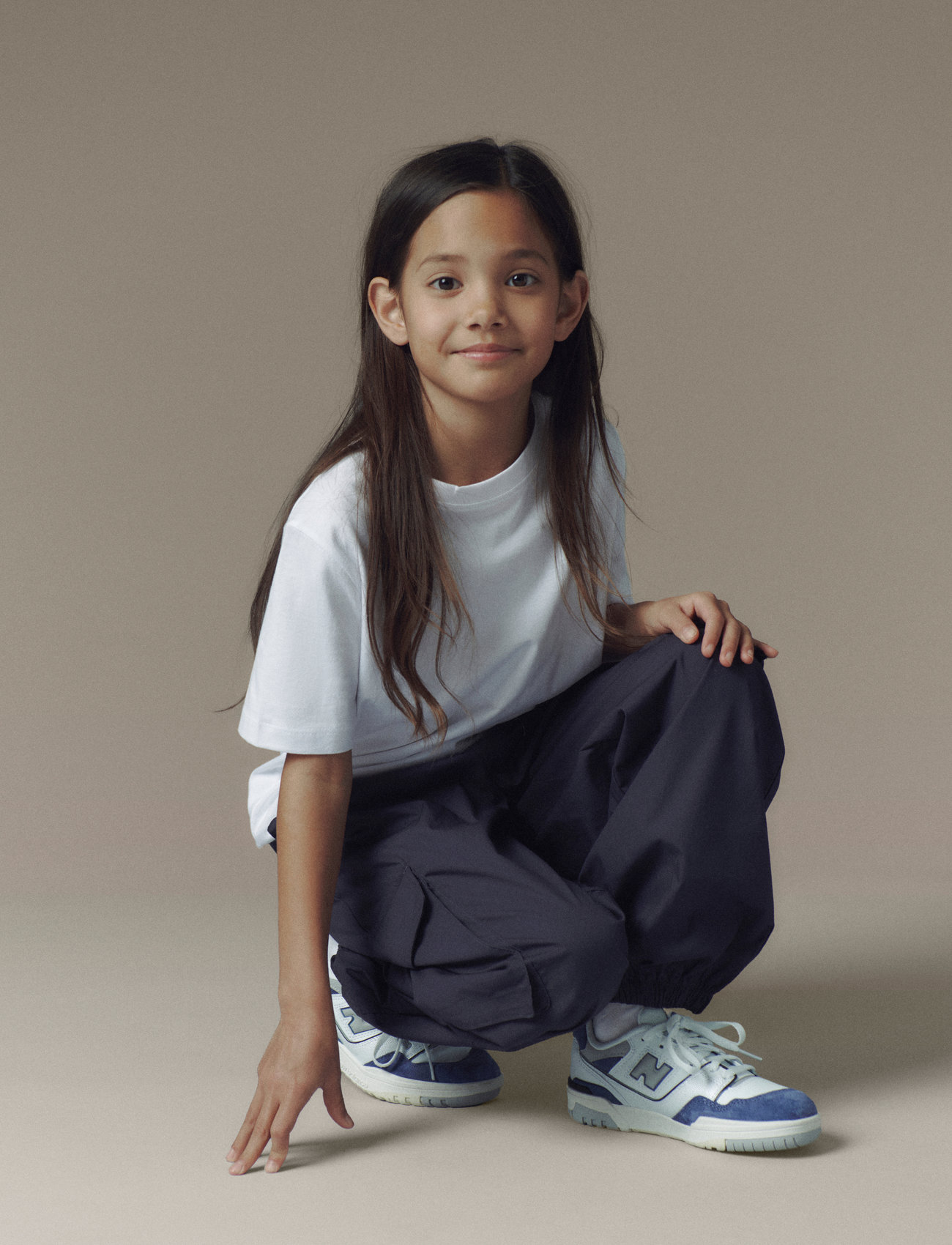 New Balance New Balance 550 Kids Lace, 37.5, White, Sneakers > Sneakers Med Lav Top, Børn