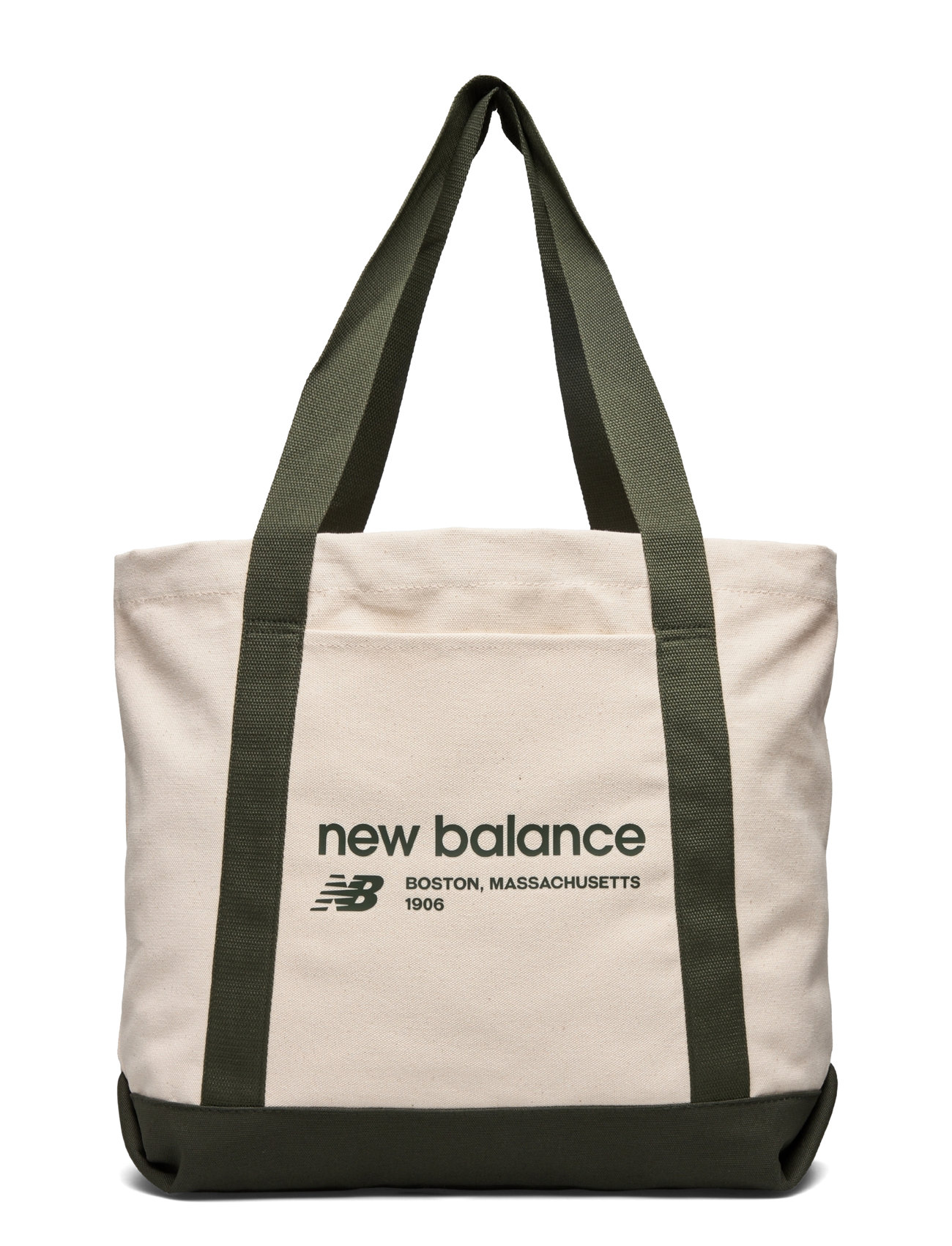 Linear Heritage Canvas Tote Bag Sport Totes Beige New Balance