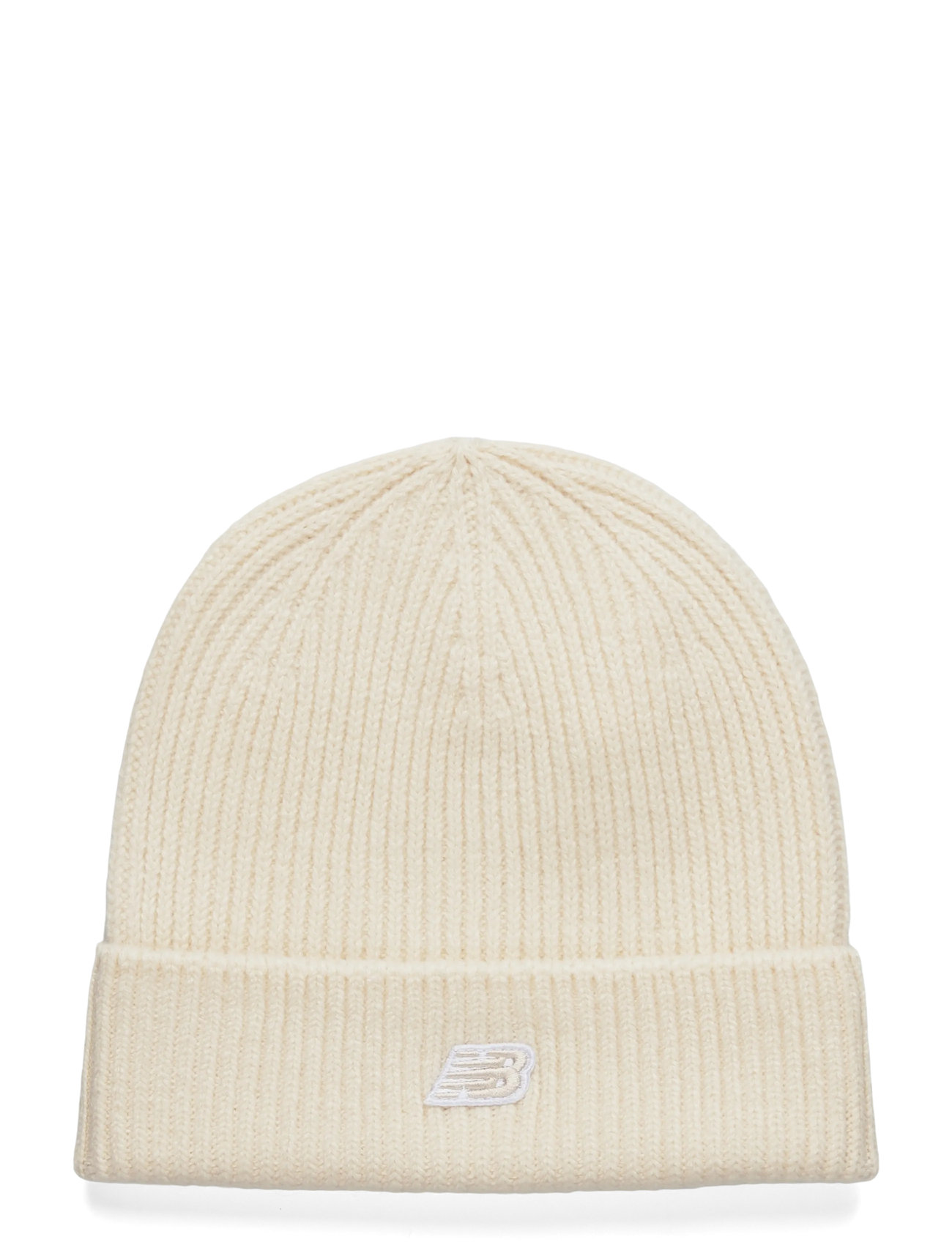 NEW BALANCE Winter Watchman Pudelmütze Nb Patch V3 Cream - One Size - Damen