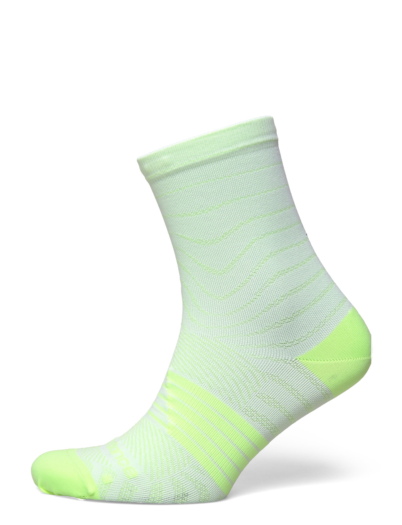 New Balance Pro Run Quarter Socks 1 Pair, XL, Green, Sport Clothing > Sport Socks, Dame