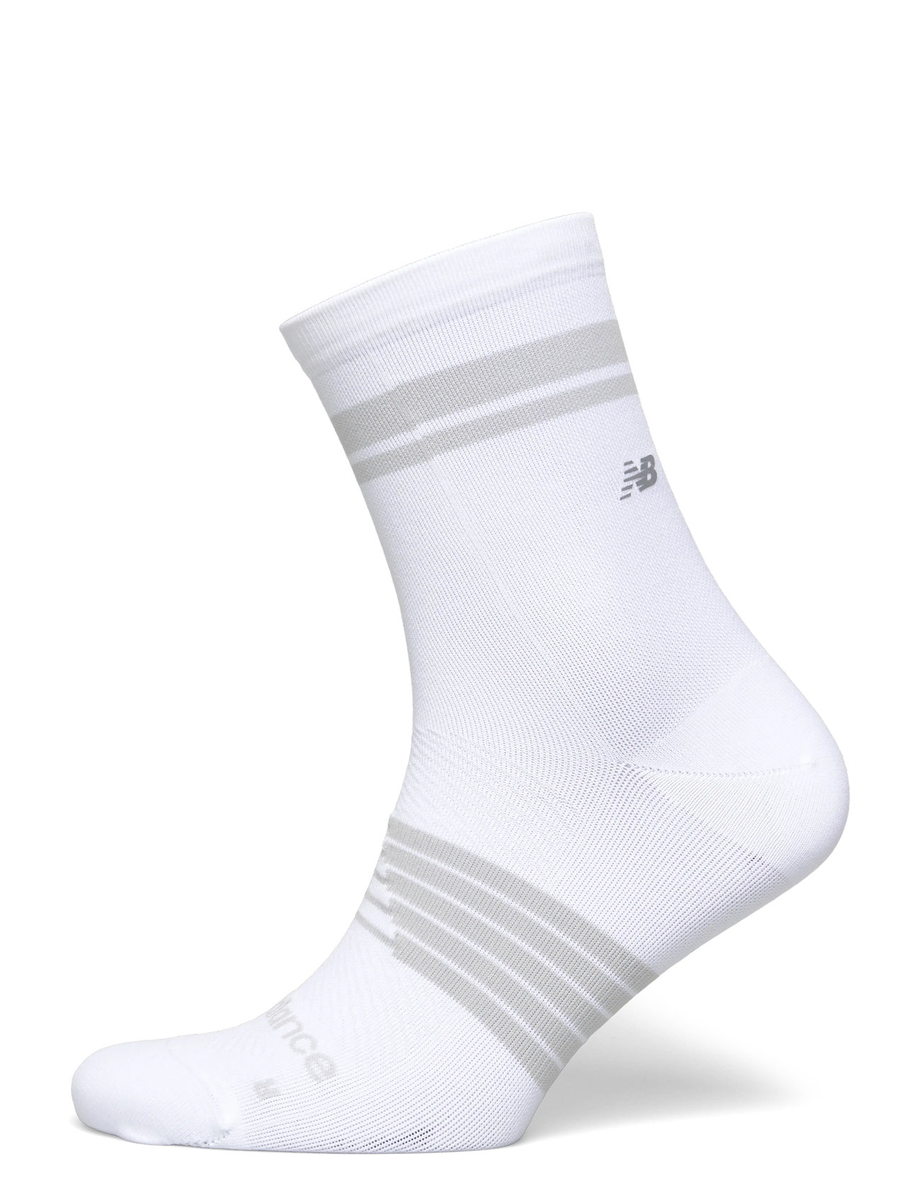 New Balance Pro Run Quarter Socks 1 Pair, S, White, Sport Clothing > Sport Socks, Dame