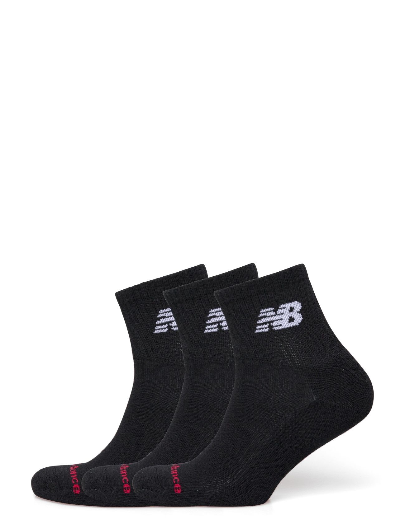 New Balance Everyday Ankle 3 Pairs, S, Black, Sport Clothing > Sport Socks, Dame