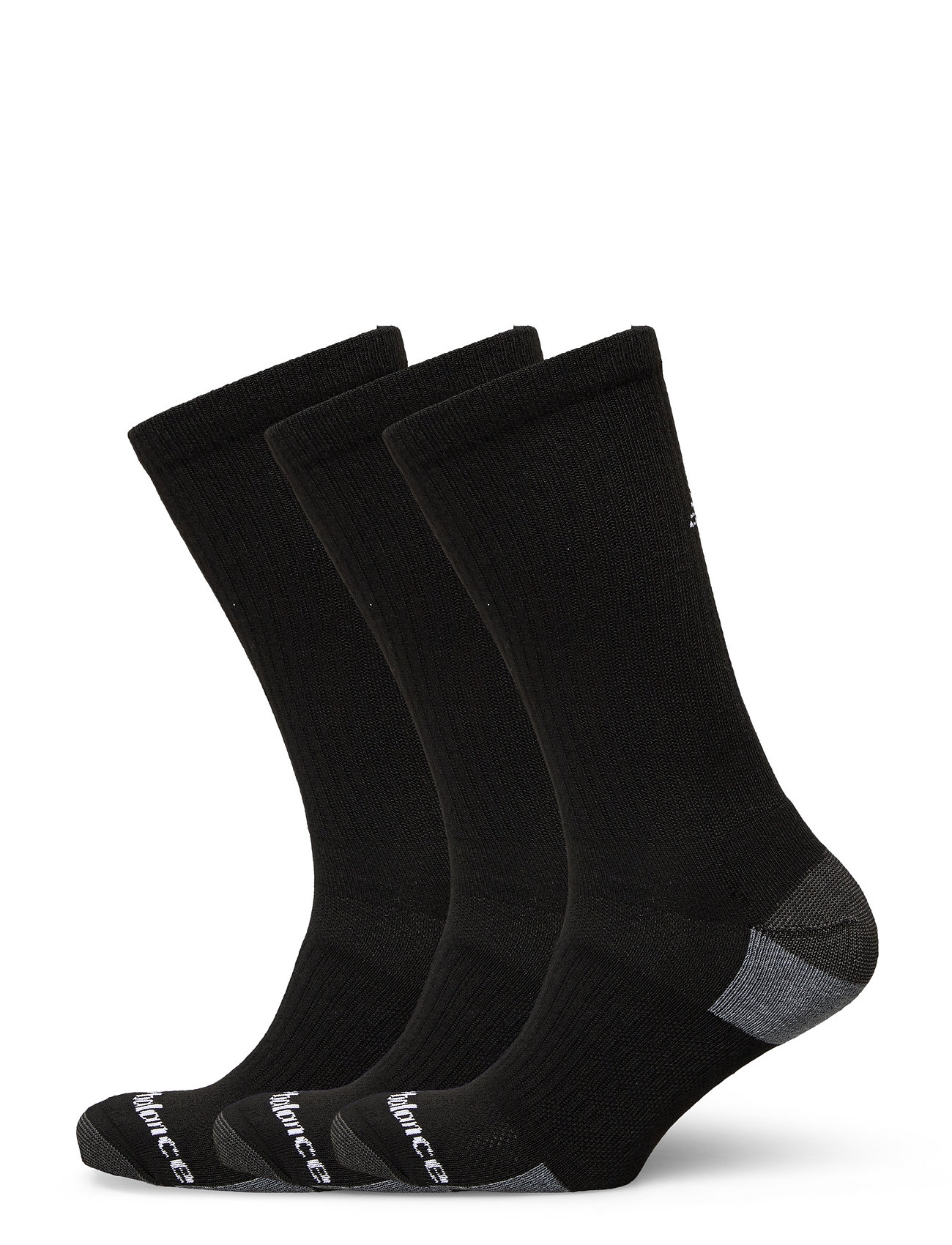 Essentials Cushi D Crew 3 Pair Underwear Socks Regular Socks Svart New Balance